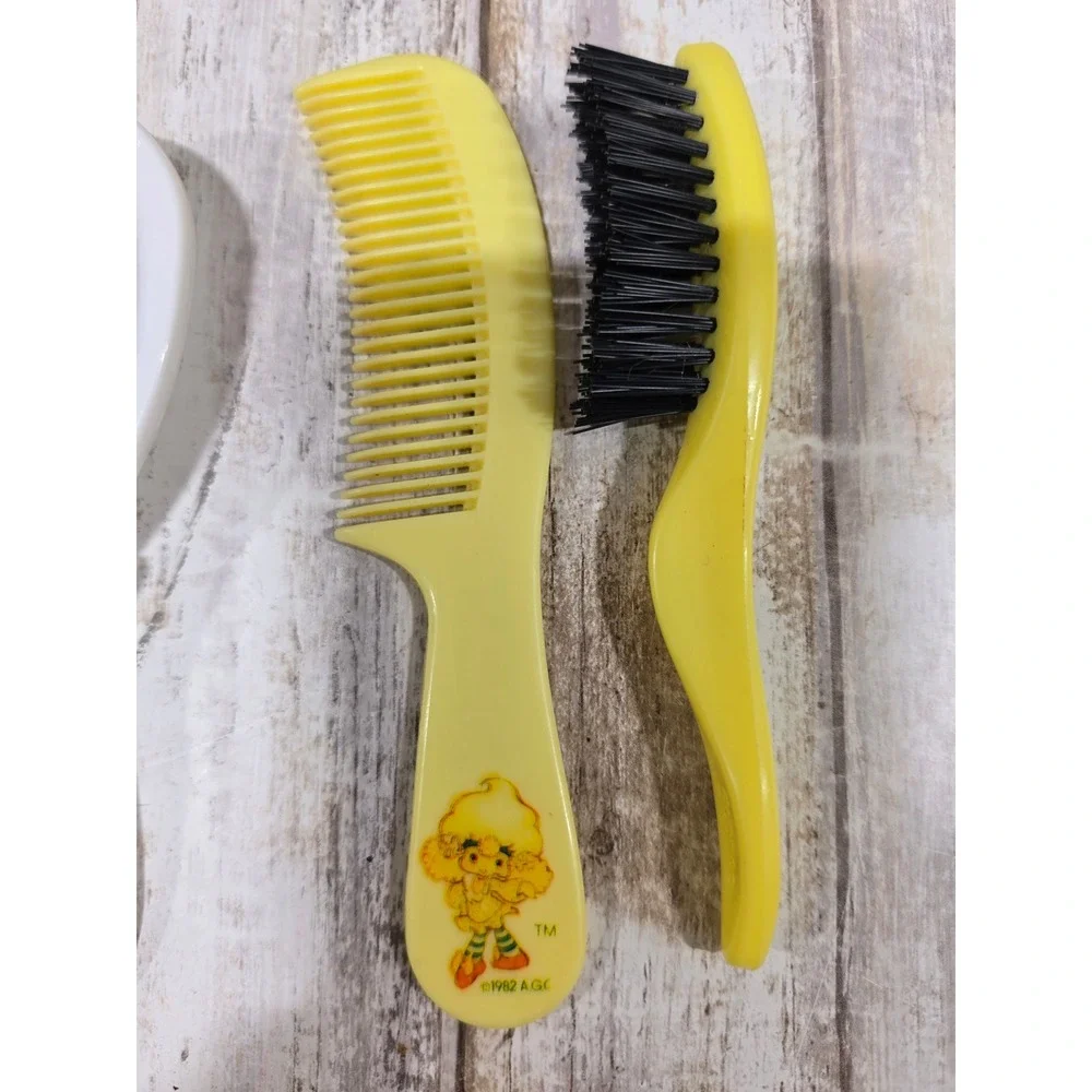 Vintage Baby & Teddy Bear Baby Brush and‎ Comb Set 5pc
